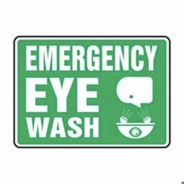 Accuform Exit Sign, Adhesive Dura-Poly, 14 in W, 10 in H MFSD548XV - main